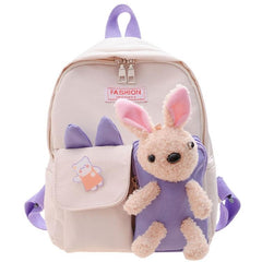 Charming Rabbit-Themed Kids Backpack - Perfect for Learning and Play