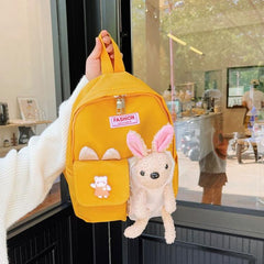 Charming Rabbit-Themed Kids Backpack - Perfect for Learning and Play