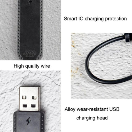 Charging Cable for Battery-Operated Toys and Home Appliances with Protection, USB 2.0 straight connector, smart IC protection and wear-resistant wire
