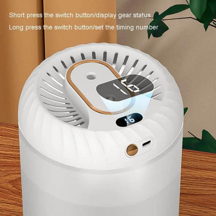Humidifier With Digital Timer For Daily Bedroom Comfort At Home white 3000ml top-fill humidifier with digital display and timer