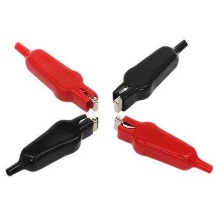 Alligator Clips For Car Battery Charging 75mm Length - red and black zinc alloy 75mm alligator clips for charger leads and battery testing