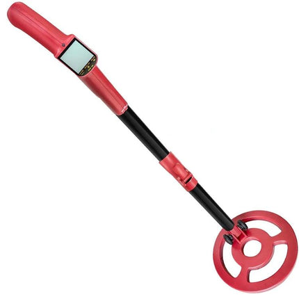 Goint Metal Detector for Children's Outdoor Treasure Hunts - red kids metal detector with circular coil and simple controls