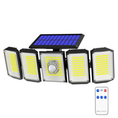 Solar-Powered Motion Sensor Wall Light for Outdoor Gardens