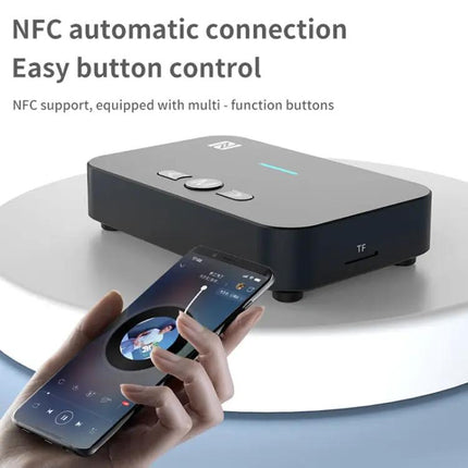 NFC Bluetooth 5.1 Audio Receiver Transmitter USB RCA AUX