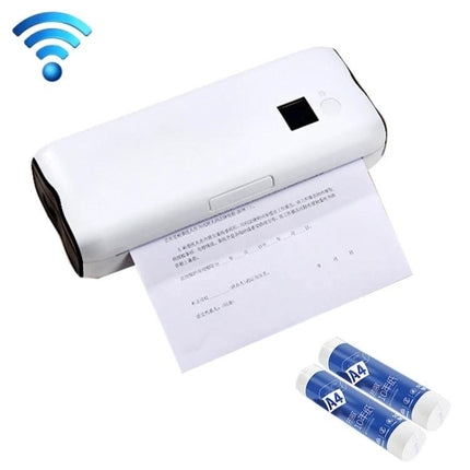Bluetooth Portable Thermal Printer for Mobile Printing printing clear A4 pages from phone for study sessions and field work