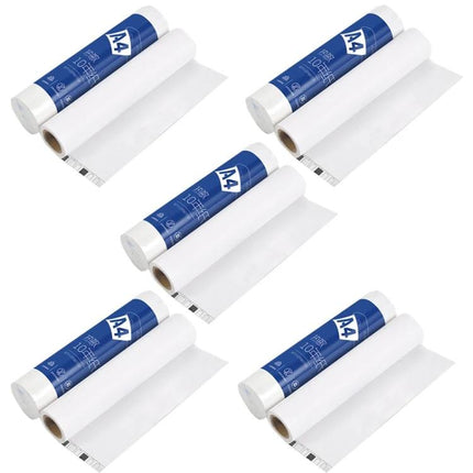 Bluetooth Portable Thermal Printer for Mobile Printing with A4 Thermal Paper Rolls displayed for mobile document printing