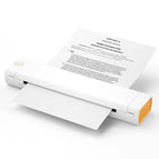 White Orange Letter Version