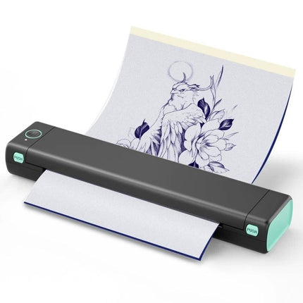 Bluetooth Handheld Thermal Printer for Portable Document Use printing sketch on A4 and Letter wirelessly
