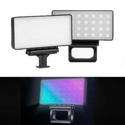 Compact Light for Outdoor Photography and Live Streaming – portable LED panel for vloggers and sunset shoots, adjustable angle to reduce shadows and enhance visibility