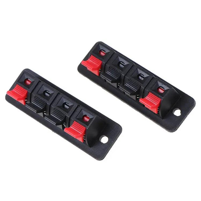 30 Pack 4-Position PVC Speaker Terminal Clips For Test Stands | Syndmart