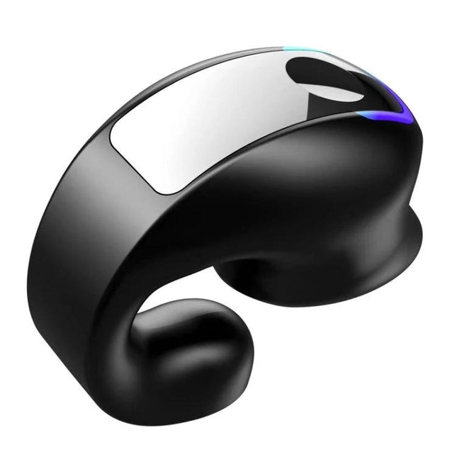 GD28 IPX4 Waterproof Single-ear Lightweight Clip Ear Bluetooth Earphone, GD28 Single Black, GD28 Single White lightweight black clip earphone