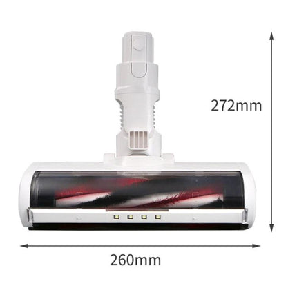 Dreame Soft Carpet Brush for Effective Home Vacuum Cleaning – white LED roller head 260×272mm accessory for Xiaomi Dreame vacuums