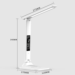 Smart LED Foldable Desk Lamp with Digital Display