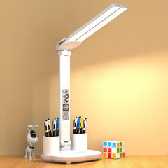 Smart LED Foldable Desk Lamp with Digital Display