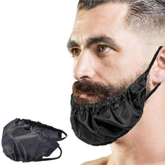 Beard Protection Apron for Men - Stain and Oil Resistant Pouch