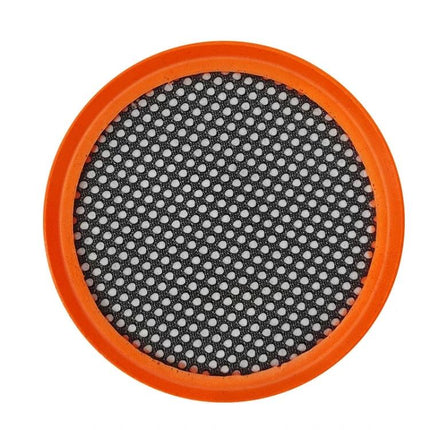 Washable Replacement Filter for Philips Vacuum Cleaners - round orange washable filter captures dust, pollen and protects motor