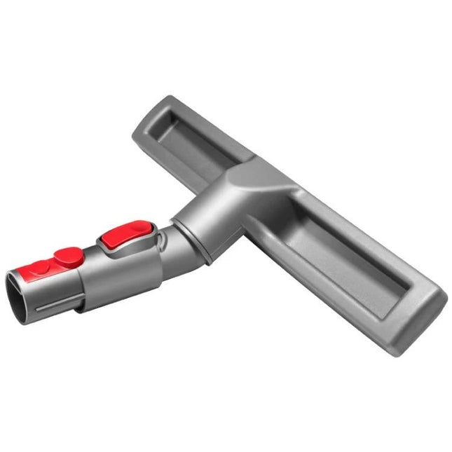 Replacement Soft Velvet Brush for Dyson V7, V8, V10 and V11 Vacuums - grey soft velvet floor and furniture brush head with red release buttons