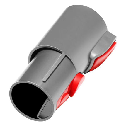 Replacement Soft Velvet Brush for Dyson V7, V8, V10 and V11 Vacuums - gray adapter connector with red release buttons