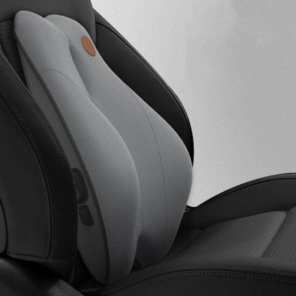 Car Lumbar Cushion Headrest Memory Foam For Daily Driving - breathable 4D ring lumbar support for thoracic, lumbar and tailbone in car or office seat