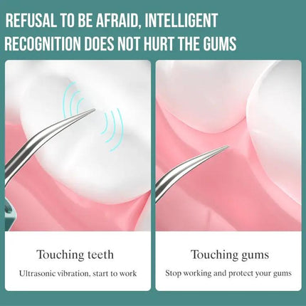 Visual Ultrasonic Scaler For Tartar Removal Blue Gradient