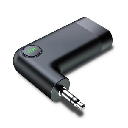 Car Mini AUX Wireless Bluetooth Receiver For Car Audio compact Bluetooth 5.0 adapter with 3.5mm plug for hands-free streaming
