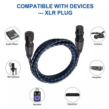 XLR Cable for Audio Connections in Daily Performances