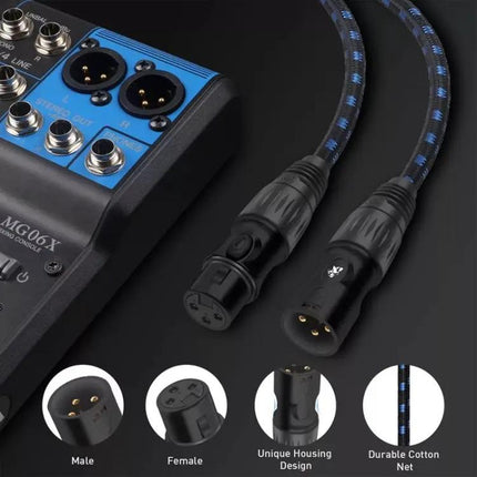 XLR Cable for Audio Connections in Daily Performances