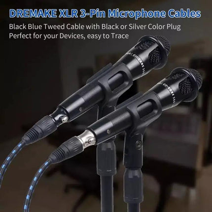XLR Cable for Audio Connections in Daily Performances