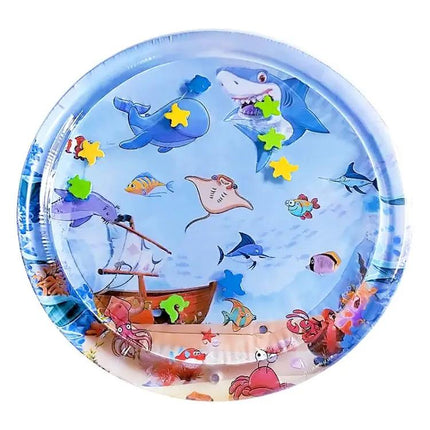 93cm Inflatable Shark Water Play Mat For Babies PVC
