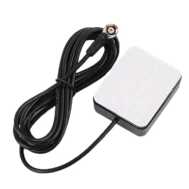 External Vehicle GPS Antenna for Satellite Navigation with 1.7m Cable – compact external GPS antenna with 1.7m RG174 cable and SMA connector, 28dB gain
