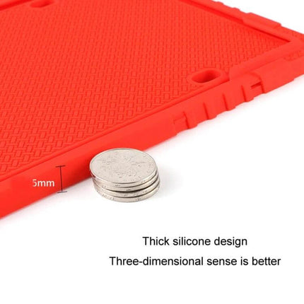 Silicone License Plate Frame for North American Vehicles - red thick silicone design with drainage holes and textured surface