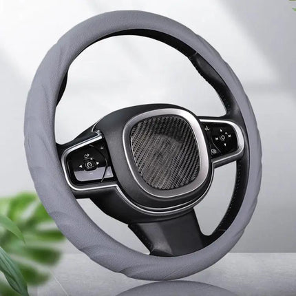 Silicone Steering Wheel Cover Non Slip 37 To 42 Cm For Most Cars