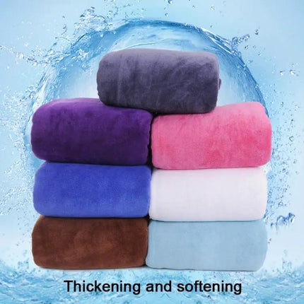 Nano Thickened Salon Towel 70x140 cm For Hairdressers | Syndmart