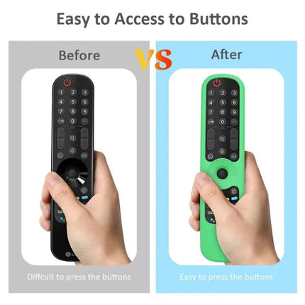 Practical Silicone Protective Case for LG Smart TV Remotes against Drops