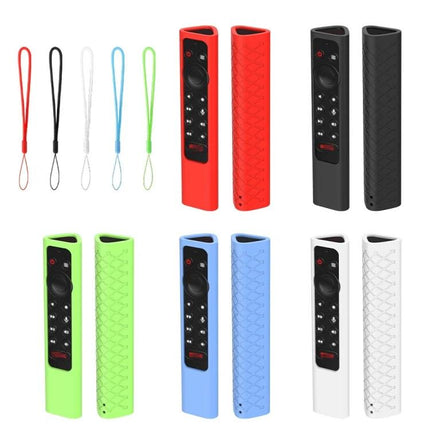 Silicone Case for NVIDIA Shield TV Pro Remote with Lanyard in multiple colors, glow-in-the-dark silicone protection and matching lanyards