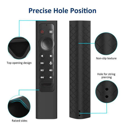Silicone Case for NVIDIA Shield TV Pro Remote with Lanyard