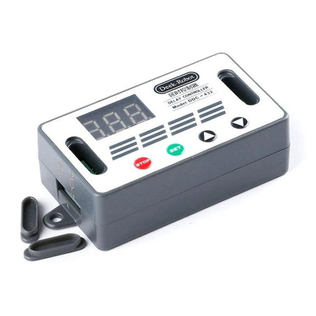 Deek-Robot Digital Delay Relay Switch for Time Control Applications - compact digital timer relay for automated lighting and motor control