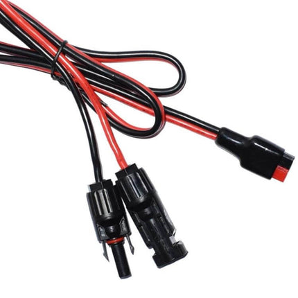 MC4 To Anderson Battery Charging Cable 1.0m For Mobile Energy Storage - red/black 1.0m cable with MC4 solar plug to Anderson 30A connector for portable battery charging