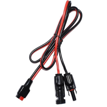 MC4 To Anderson Battery Charging Cable 1.0m For Mobile Energy Storage – red/black 1.0m charging cable with MC4 and Anderson 30A connectors