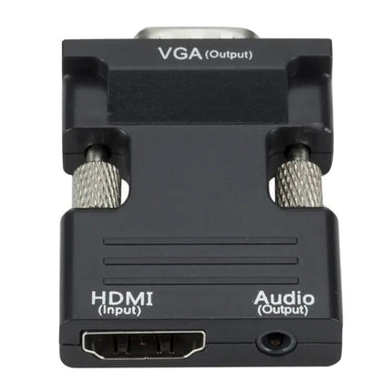 HDMI to VGA Adapter with Audio Cable for Video Conversion | Syndmart
