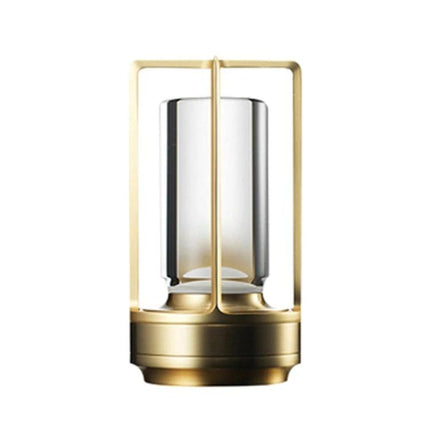 A Lamp That Lights Up Your Home and Camping Nights Easily - portable gold lantern for tent or bedside reading