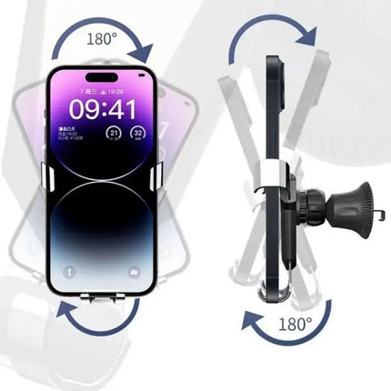 Gravity Navigation Car Air Outlet Phone Holder 360-Degree Rotation
