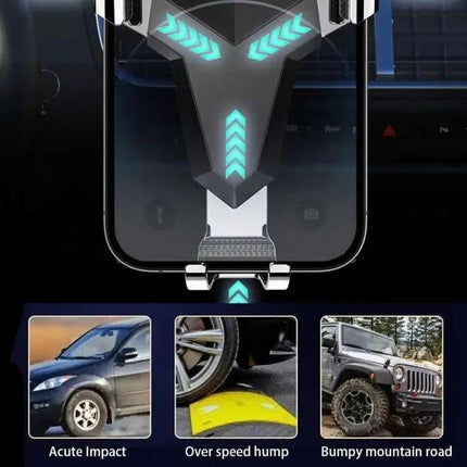 Gravity Navigation Car Air Outlet Phone Holder 360-Degree Rotation