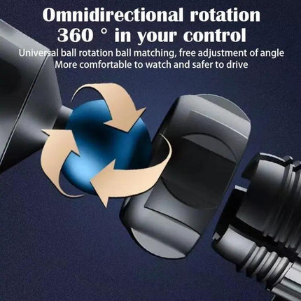 Gravity Navigation Car Air Outlet Phone Holder 360-Degree Rotation