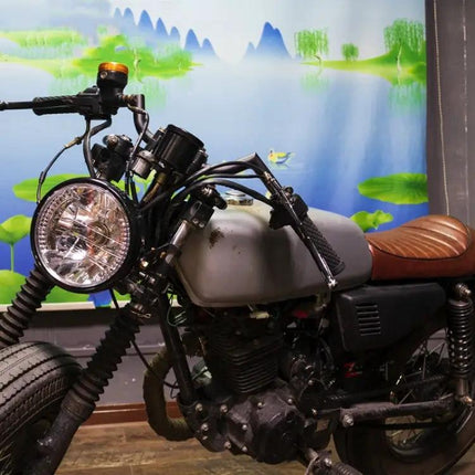 Motorcycle 7-Inch LED Headlamp Angel Ring for Riding
