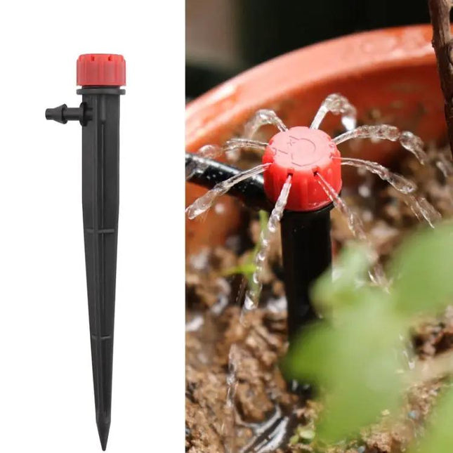 Ground Dripper Adjustable For Garden Watering And Irrigation