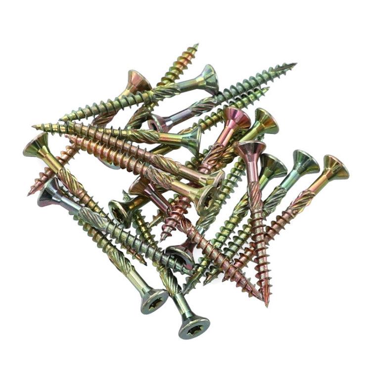 RUITOOL T25 100pcs Heavy-Duty Torx Self-Tapping Screws for Hardwood Projects