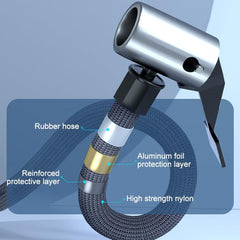 Bomba de aire eléctrica inteligente de 150 PSI con pantalla digital para automóviles, bicicletas y pelotas