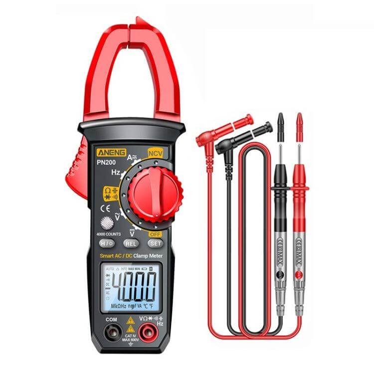 High Precision ANENG PN200 Multifunctional AC/DC Clamp Meter for Accurate Electrical Measurements