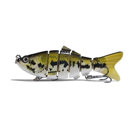10cm Multi-Sectional Bionic Bait Hook For Long-Distance Casting lifelike multi-joint fishing lure for coastal bass and trout long-distance casting